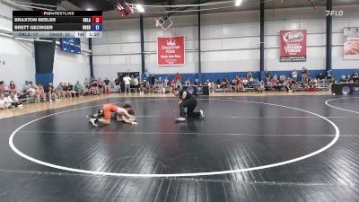 126 lbs Braxton Beeler, Oklahoma vs Brett Georger, Ohio Grey