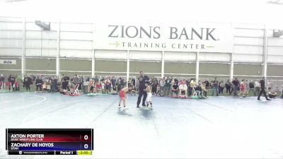 70 lbs Round 1 - Axton Porter, Basic Wrestling Club vs Zachary De Hoyos, Utah