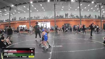 70 lbs Semifinal - Asa Green, No Worries Academy vs Tripp Hepfner, Rebels Wrestling Club