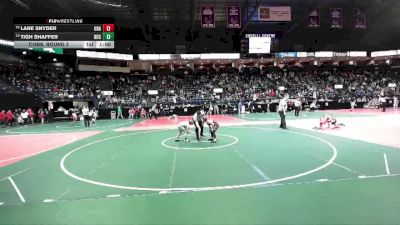 85 lbs Cons. Round 2 - Tigh Shaffer, BUC2 vs Lane Snyder, Unattached