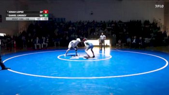 106 lbs 1st Place Match - Daniel Lindsey, Vancleave High School vs Jonah Lopez, St. Patrick`s High School