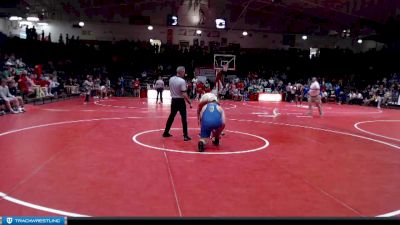 220 lbs Champ. Round 1 - Kaleb Stratter, East Noble vs Josh Diaz, River Forest