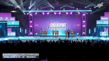 Woodlands Elite - OR - Weapon X [2026 L6 Senior Coed - XSmall Day 2] 2026 CHEERSPORT National All Star Cheerleading Championship