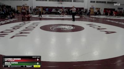 184 lbs Cons. Semi - Brian Ramos, Augsburg vs Camren Dennee, UW - La Crosse