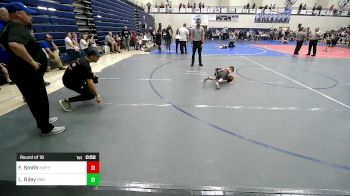 46 lbs Round Of 16 - Fletcher Smith, Mountain Home Flyers vs Lucas Riley, Bentonville Wrestling Club