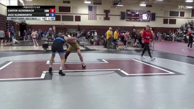 143.3-155.8 Champ. Round 1 - Carter Achenbach, Excel Wrestling vs Jace Klendworth, Immortal Athletic WC