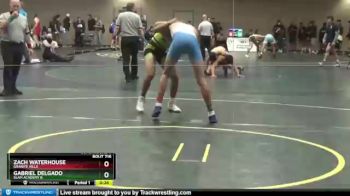 145 lbs Cons. Round 7 - ZACH WATERHOUSE, Granite Hills vs Gabriel Delgado, Slam Academy B