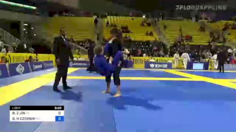 BEATRICE Z JIN vs GABRIELLE H CZERNIK 2022 World Jiu-Jitsu IBJJF Championship