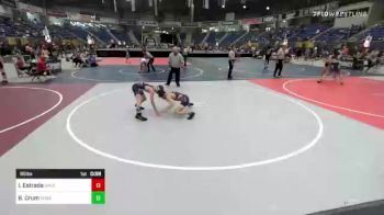 95 lbs Semifinal - Isiah (TC) Estrada, NM Bad Boyz vs Braydden Crum, Duran Elite