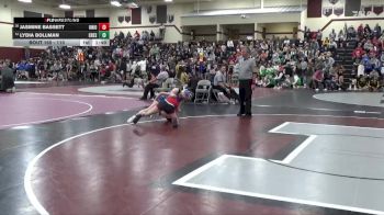 110 lbs Round 2 - Lydia Bollman, Crestwood vs Jasmine Bassett, Union Community