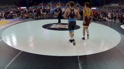 138 lbs Rnd Of 128 - Trey Gunderson, MN vs Brogan Fielding, OH