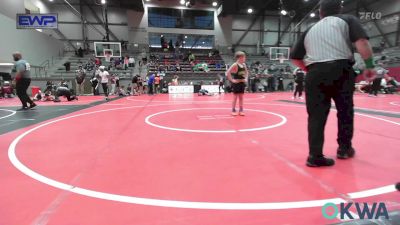 110 lbs Rr Rnd 3 - Elliott Schmidt, Broken Arrow Wrestling Club vs D'Shawn Banks, Pin-King All Stars