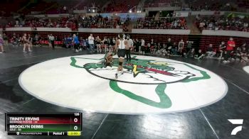 126 lbs 2nd Wrestleback And Semi-finals (16 Team) - Trinity Erving, Richmond Foster vs Brooklyn Debbs, Azle