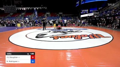 130 lbs Cons 8 #1 - Sophia Slaughter, VA vs Naima Rodriguez, VA