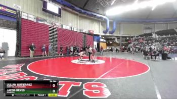 2A 144 lbs Cons. Round 2 - Jacob Reyes, Ephrata vs Julian Gutierrez, East Valley (Yakima)