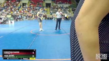 160 lbs Quarterfinal - Lane Zupan, 4-Northern Lights vs Riley Kluver, 5-Killdeer