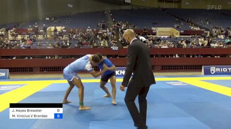 Jameson Hayes Brewster vs Marcos Vinicius V Brandao 2024 Pan IBJJF Jiu-Jitsu No-Gi Championship