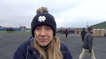 Notre Dame's Anna Rhorer After Great Lakes Runner-Up Finish