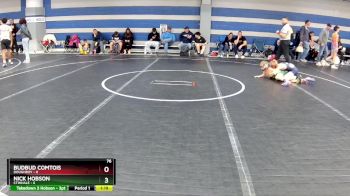 76 lbs Round 4 (8 Team) - Nick Hobson, CTWHALE vs BudBud Comtois, Doughboy