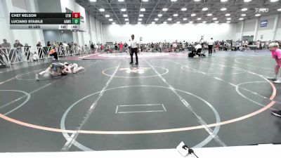 85 lbs Rr Rnd 1 - Chet Nelson, CTWHALE Narwhal - EL vs Luciano Stabile, All American Wrestling Club Red - EL