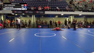 92 lbs Champ. Rd Of 16 - Joey Rowlands, Ohio Crazy Goats Wrestling vs Tajuan Davis, Oklahoma