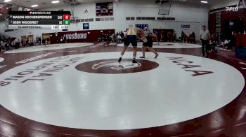 285 lbs Quarterfinal - Mason Kochersperger, Carthage College vs Josh Woodrey, Augustana (il)