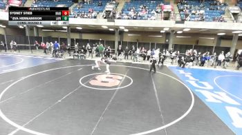 110 lbs Cons. Round 6 - Eva Hermansson, Unattached vs Sydney Stieb, Unattached