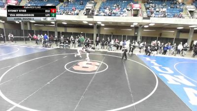 110 lbs Cons. Round 6 - Eva Hermansson, Unattached vs Sydney Stieb, Unattached