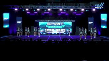 Cheer Sport Sharks - New England - Savage Sharks [2025 L5 Senior Day 3] 2025 Spirit Fest Grand Nationals