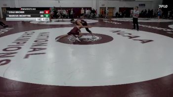141 lbs Quarterfinal - Marcus McIntyre, UW - La Crosse vs Cole Becker, Augsburg