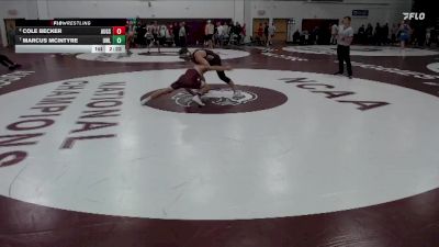 141 lbs Quarterfinal - Marcus McIntyre, UW - La Crosse vs Cole Becker, Augsburg