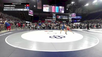 115 lbs Cons. Rd Of 64 - Yazmine Garcia, IL vs Summer Birch, ID