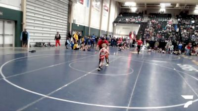 46 lbs Champ. Round 1 - Cole Sherry, Gretna Youth Wrestling vs Jaytyn Mudd, Beloit Wrestling Club