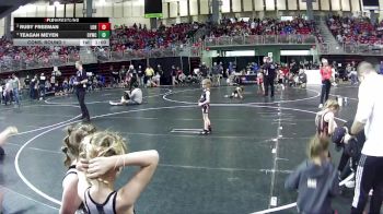 49-50 lbs Cons. Round 1 - Teagan Meyen, Ogallala Youth Wrestling Club vs Ruby Freeman, League Of Heroes