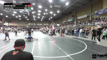 130 lbs Quarterfinal - Crosby Miller, Pikes Peak Warriors vs Abram Loya, Dumas WC