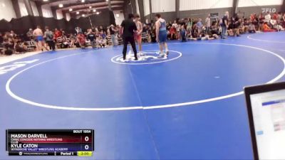 190 lbs Quarterfinal - Mason Darvell, CNWC Concede Nothing Wrestling Club vs Kyle Caton, Wynooche Valley Wrestling Academy