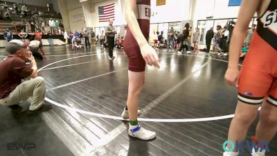 126 lbs Consolation - Michael Duncan, Sperry Wrestling Club vs Kaden Breeding, Eufaula Ironheads Wrestling Club