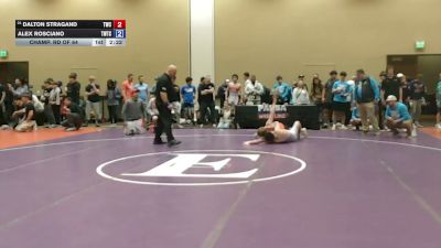 132 lbs Champ. Rd Of 64 - Dalton Stragand, Tiger Wrestling Club vs Alex Rosciano, The Way-The Shot Doc