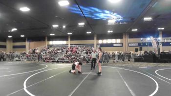 136 lbs Round Of 64 - Sierra Lange, Gold Rush Wr Ac vs Hazel Murray, Fighting Squirrels WC