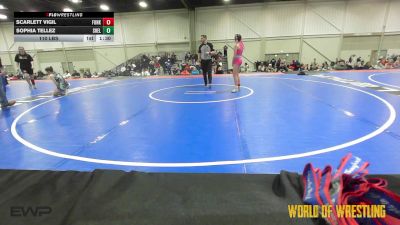 110 lbs Rr Rnd 1 - Scarlett Vigil, Funky Singlets K-6 vs Sophia Tellez, Shelton Wrestling Academy K-6