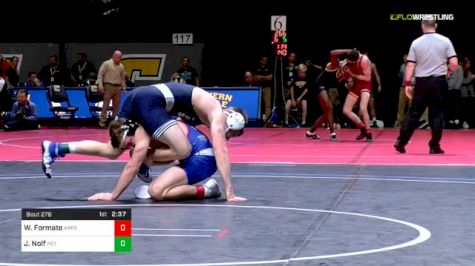 157 lbs Round Of 16 - William Formato, App St vs Jason Nolf, Penn State