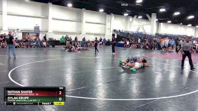 190 lbs Round 1 (6 Team) - Nathan Shafer, Indiana Smackdown Gold vs Dylan Krupp, Foxfire Wrestling Club RED