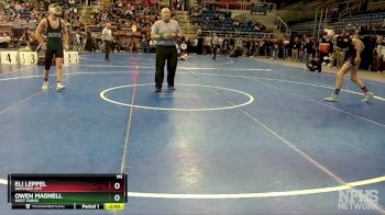 152 lbs Champ. Round 1 - Eli Leppel, Watford City vs Owen Magnell, West Fargo