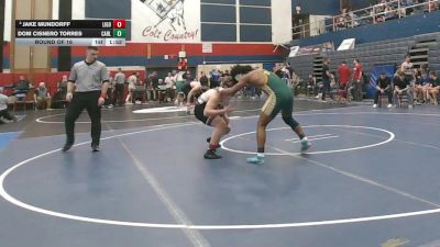 189 lbs Round Of 16 - Jake Mundorff, Ligonier Valley vs Dom Cisnero Torres, Carlynton