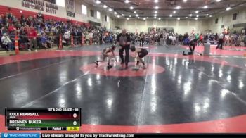 65 lbs Quarterfinal - Brennen Buker, Hutchinson vs Cole Pearsall, ANML