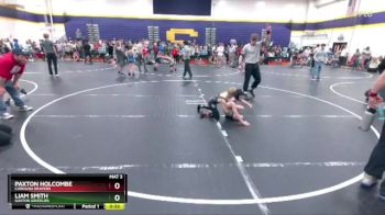 58 lbs 1st Place Match - Paxton Holcombe, Carolina Reapers vs Liam Smith, Gaston Grizzlies