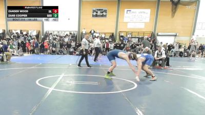 190 lbs Consi Of 16 #2 - Zander Wood, Salem vs Zane Cooper, Randolph