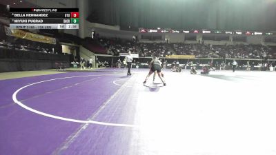 138 lbs Quarterfinal - Bella Hernandez, Utah Tech (W) vs Miyuki Pugrad, Sacremento State (W)