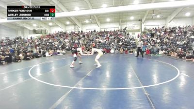 132 lbs Champ. Rd Of 32 - Parker Peterson, Uintah vs Wesley Zizumbo, Bonneville