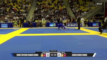 Jansen Gomes Ramos vs Krom Tsuyoshi Shimizu Cunha 2026 World Jiu-Jitsu IBJJF Championship